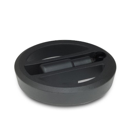 J.W. Winco GN924.7-160-B14-R-SW Spoked Handwheel 14MRXLK/R